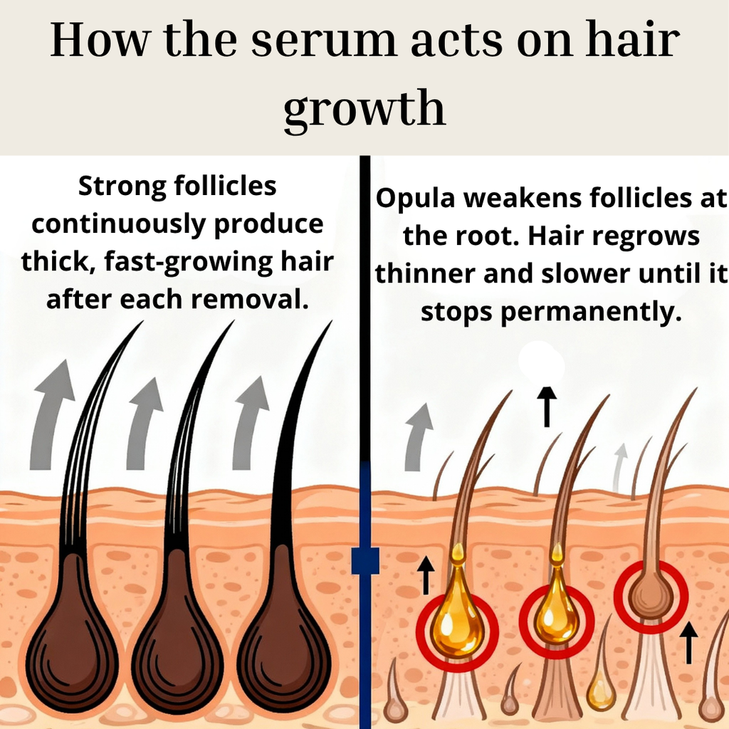 Opula - Permanent Hair Reduction Serum