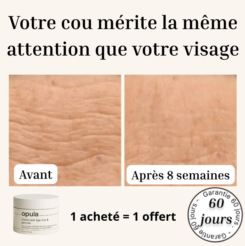 1 crème anti-âge décolleté (+ 1 offerte)