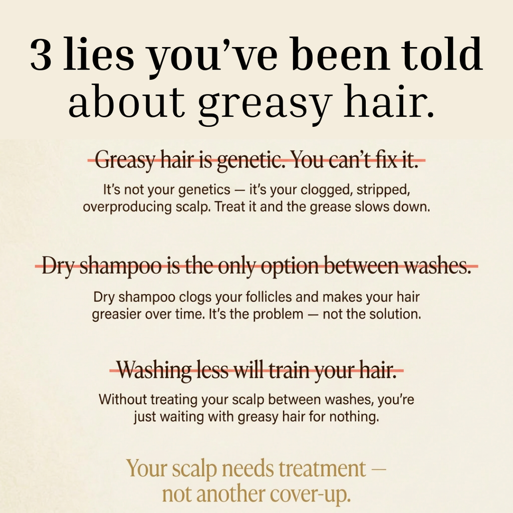 Opula - The Hair Reset. Fresh now. Less greasy over time.