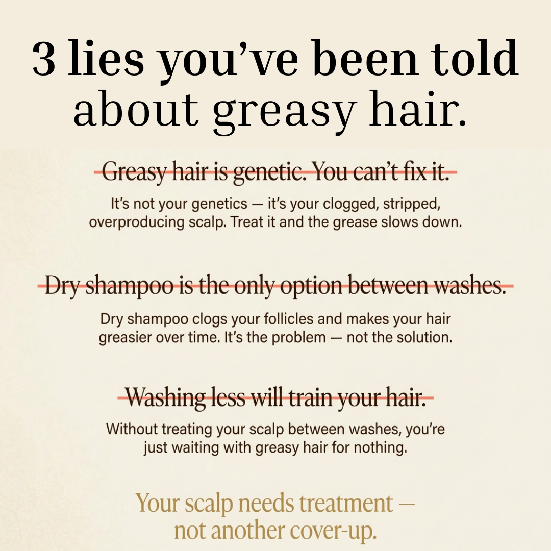 Opula - The Hair Reset. Fresh now. Less greasy over time.
